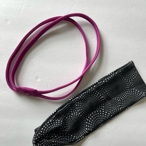 Set of 2 headbands - Prana and knotted headband